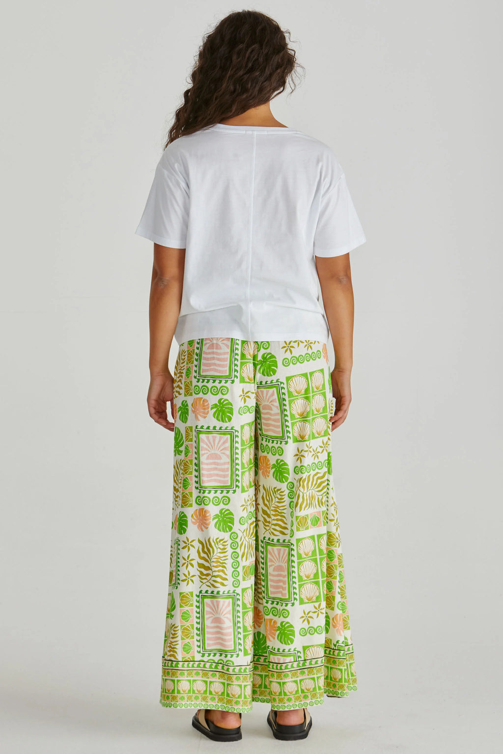 CYNTHIA TEE - Seashell Stripe