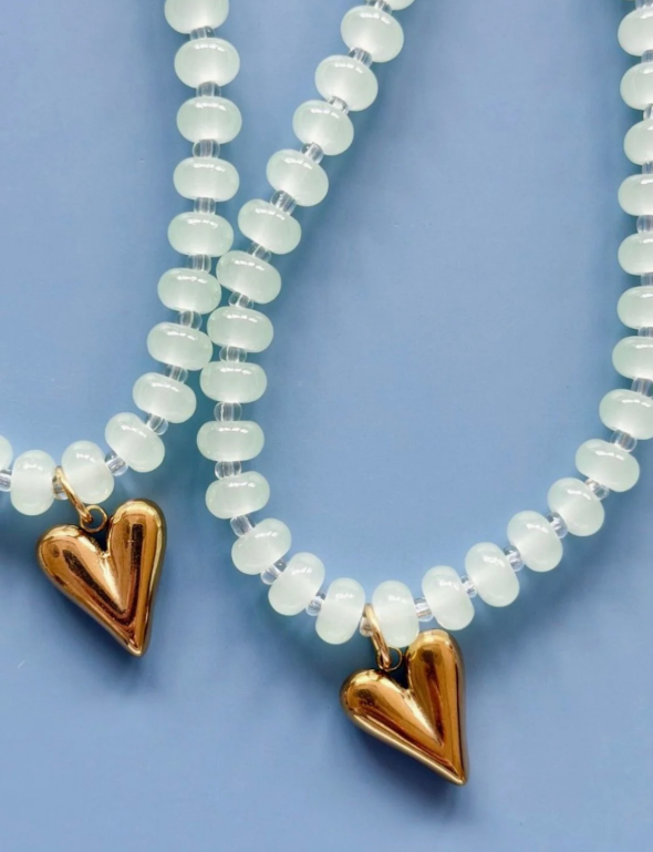 Mint Gem Necklace