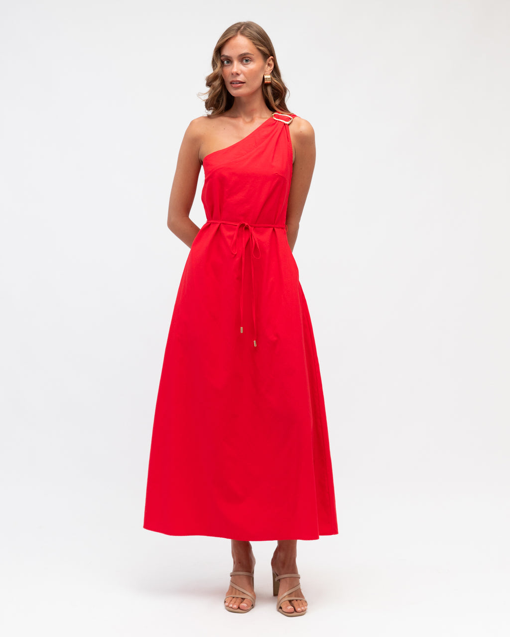 INDIANNA MAXI DRESS - Red