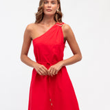 INDIANNA MAXI DRESS - Red