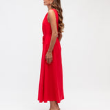 INDIANNA MAXI DRESS - Red