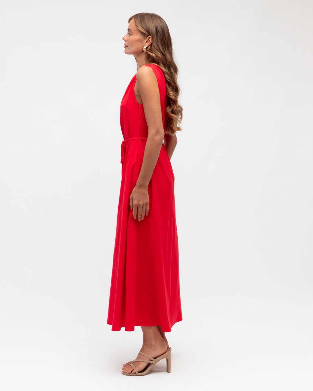 INDIANNA MAXI DRESS - Red