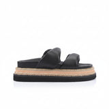 Thelma Flatform Slides - Black