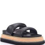 Thelma Flatform Slides - Black