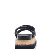 Thelma Flatform Slides - Black