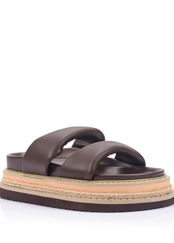 Teagan Flatform Slides