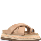 Thelma Flatform Slides - Biscuit
