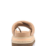 Thelma Flatform Slides - Biscuit