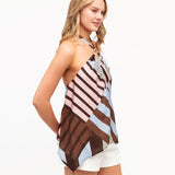 Milan Patchwork Halta Top - Milan Patchwork