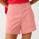 DEMI SHORT - Mandarin Gingham