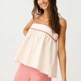 DEMI SHORT - Mandarin Gingham
