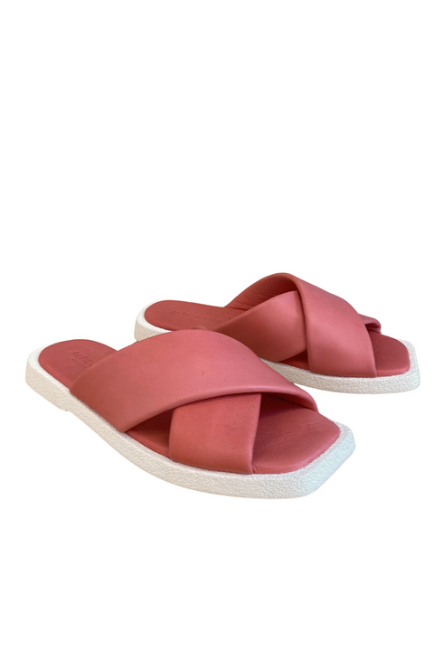 TUSCON LEATHER SLIDES - Picture Leather