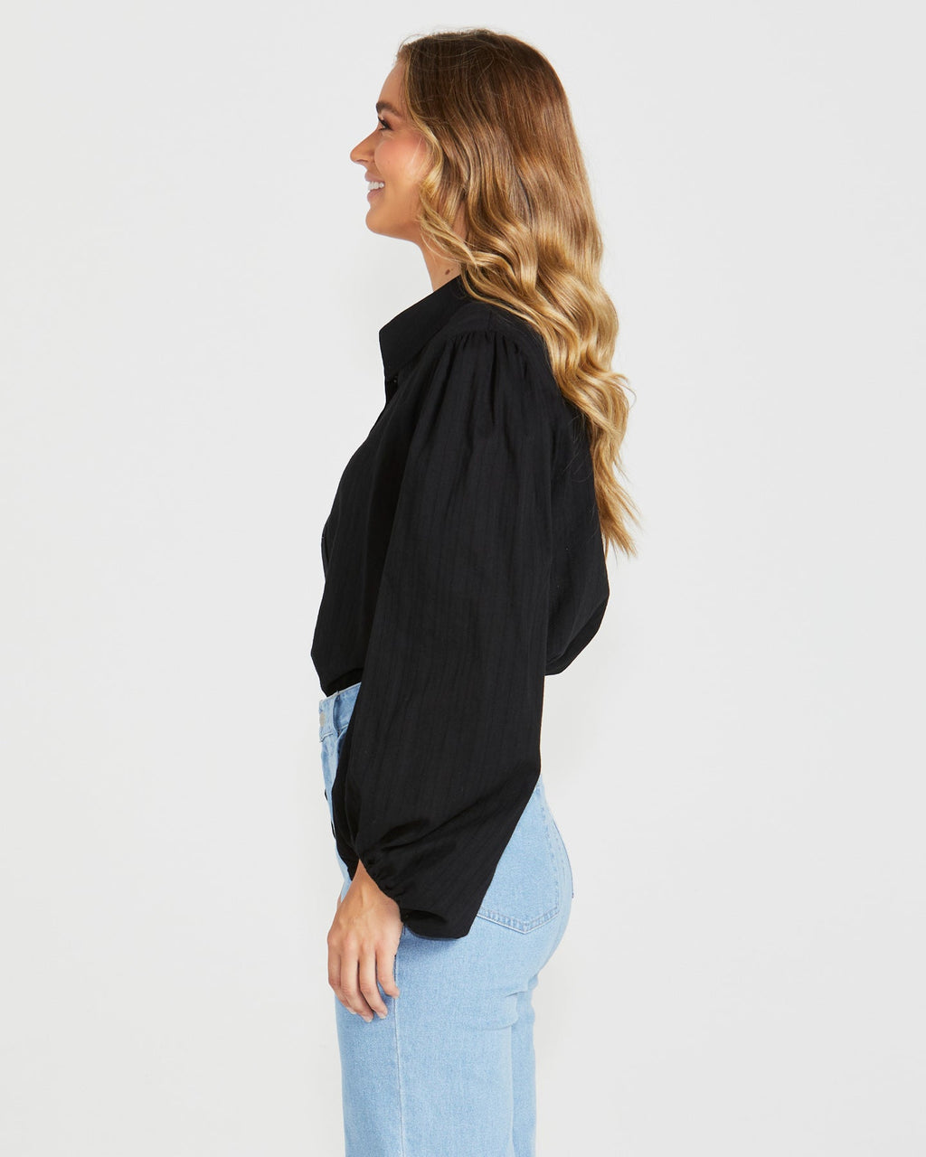 ADELINE SHIRT - Black