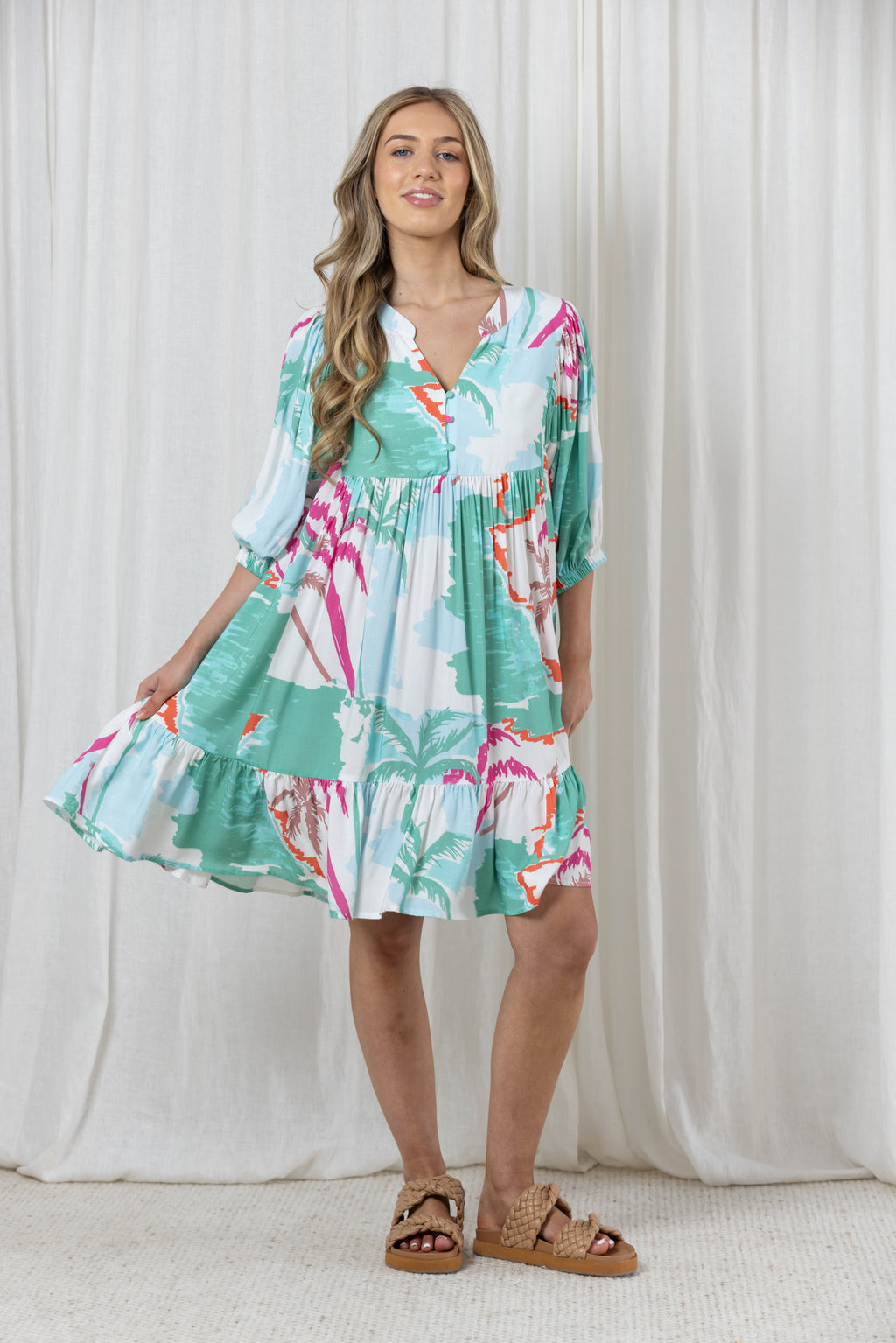 ALEX DRESS - Turquoise