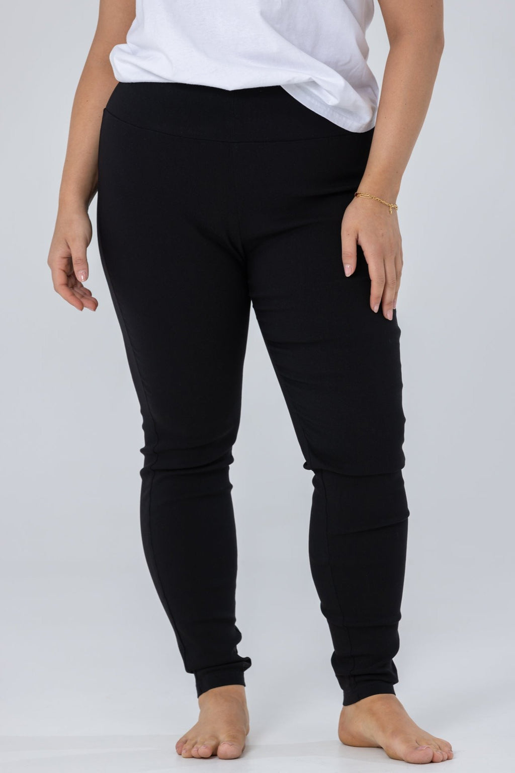 APRIL PULL ON PANT- Black