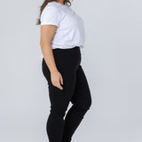 APRIL PULL ON PANT- Black