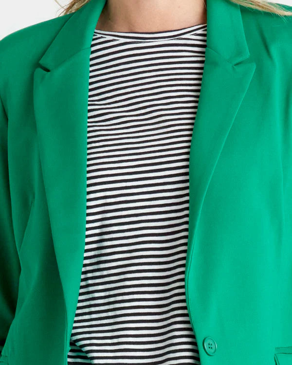 Green and blue on sale blazer