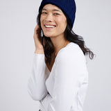 BERRY BEANIE - Navy
