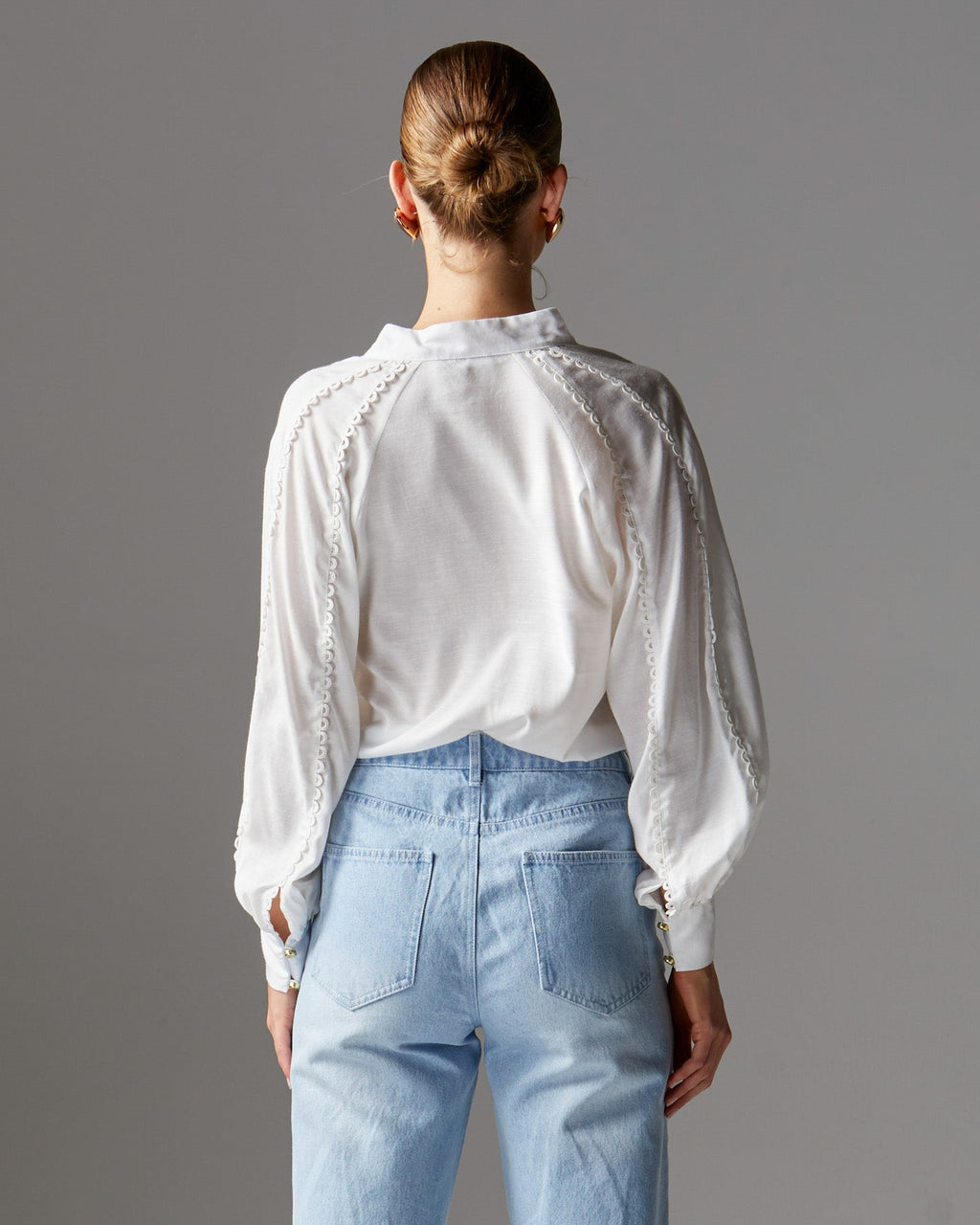 BERRY KISS BLOUSE - Ivory