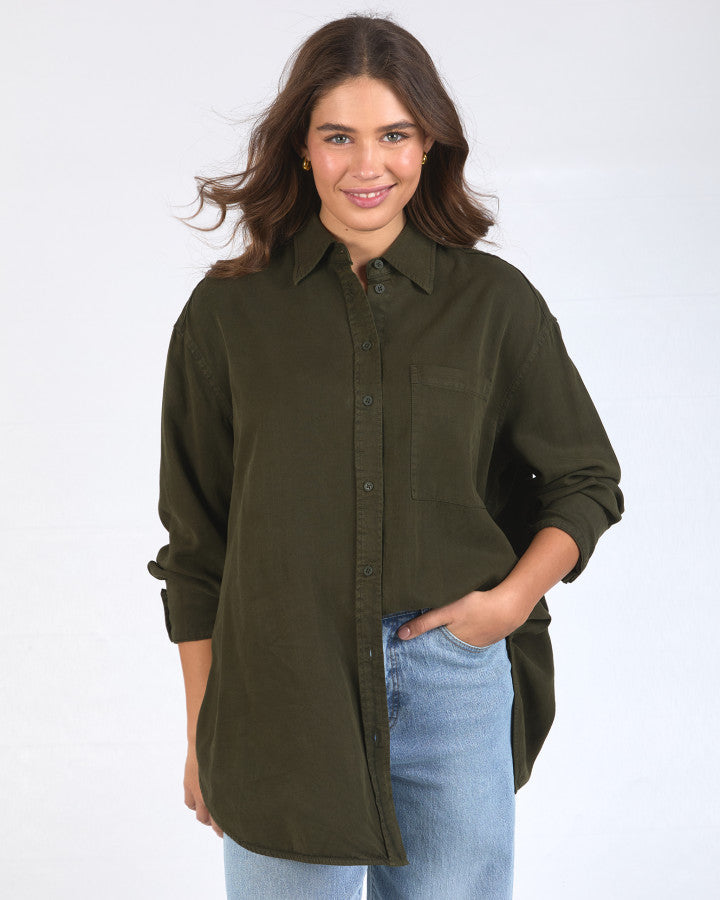 BROOKLYN SHIRT - Basil