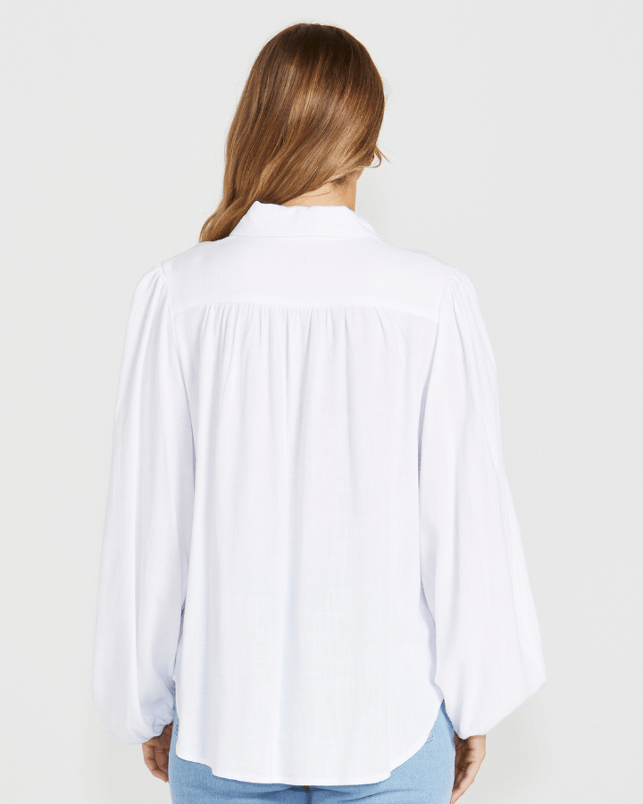 CHAPEL TRIM SHIRT - White