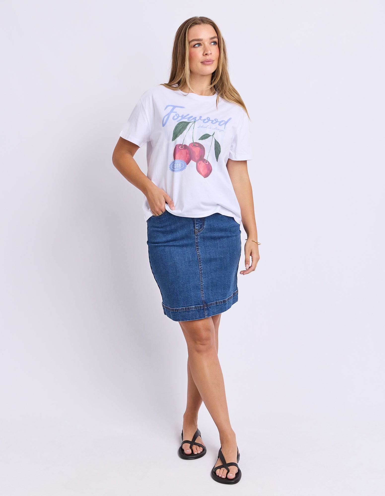 Cherry Cotton Tee