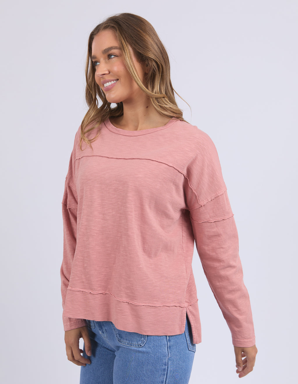 JAYNE THROW ON TOP - Ash Rose