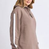 Knit Collar Crew