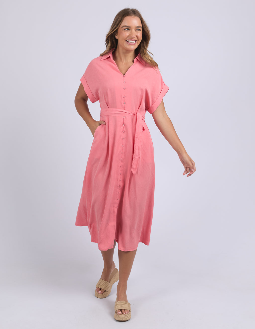 LUCIA DRESS - Rose Pink