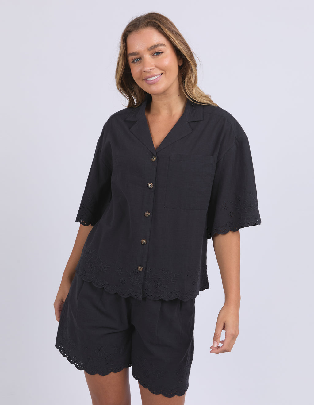MADELEINE SHIRT - Black