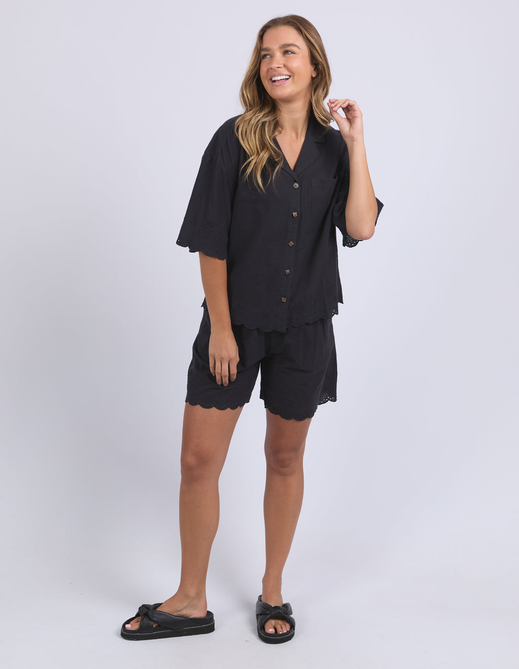 MADELEINE SHIRT - Black
