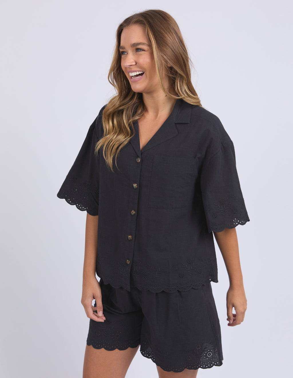 MADELEINE SHIRT - Black