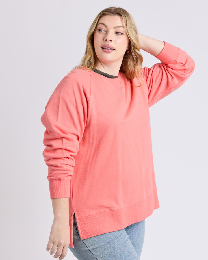 MELBOURNE CREW - Cosy Coral