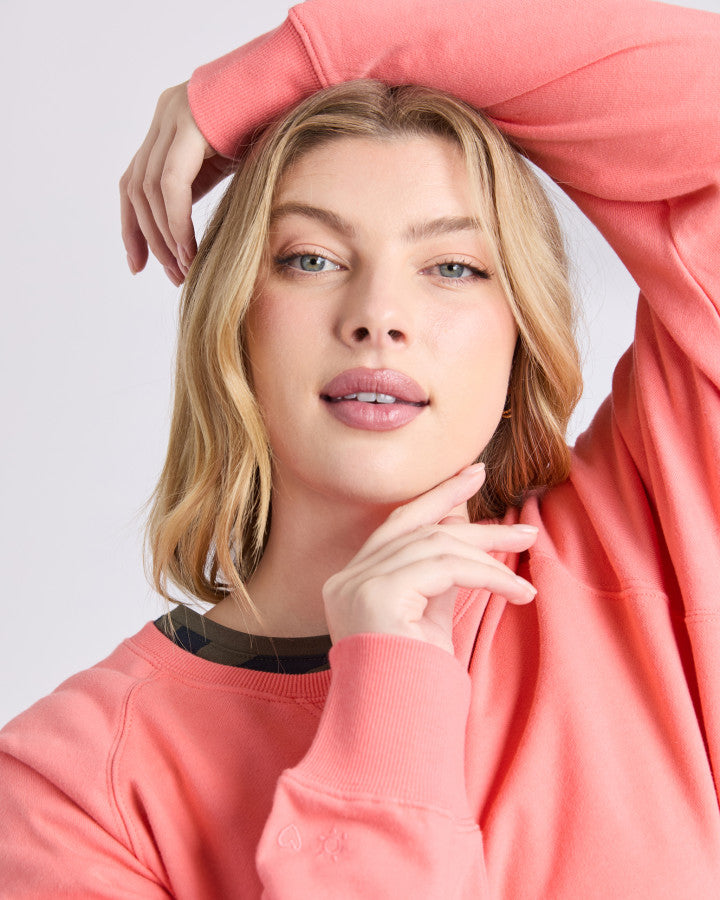 MELBOURNE CREW - Cosy Coral