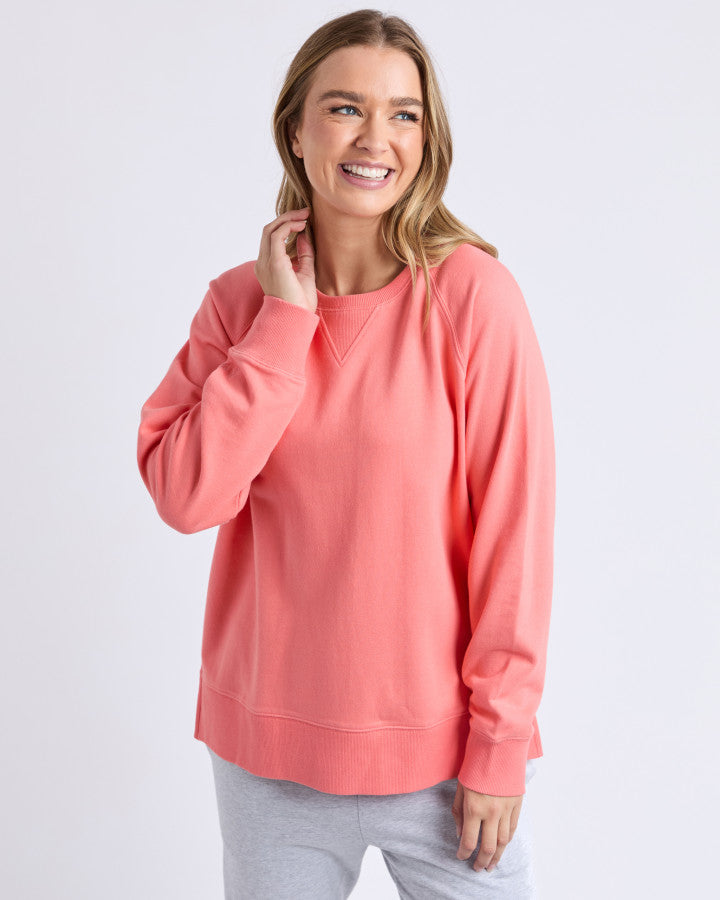 MELBOURNE CREW - Cosy Coral