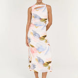 Valea Mesh Midi Dress