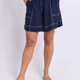 Sage Linen Short
