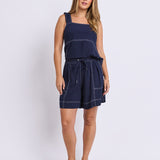 Sage Linen Short