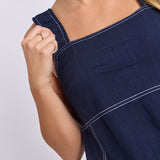 Sage Linen Top