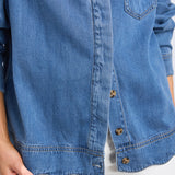 Scallop Edge L/S Shirt