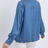 Scallop Edge L/S Shirt
