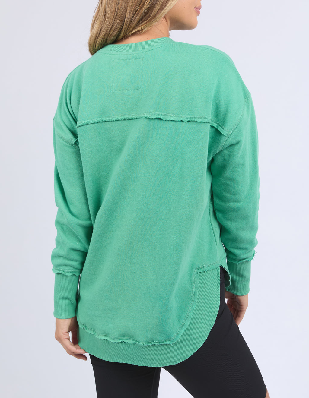 SIMPLIFIED TONAL CREW - Green