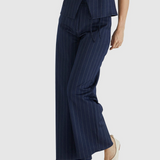 PETRA PANT - Navy Pinstripe