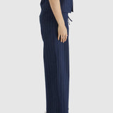 PETRA PANT - Navy Pinstripe