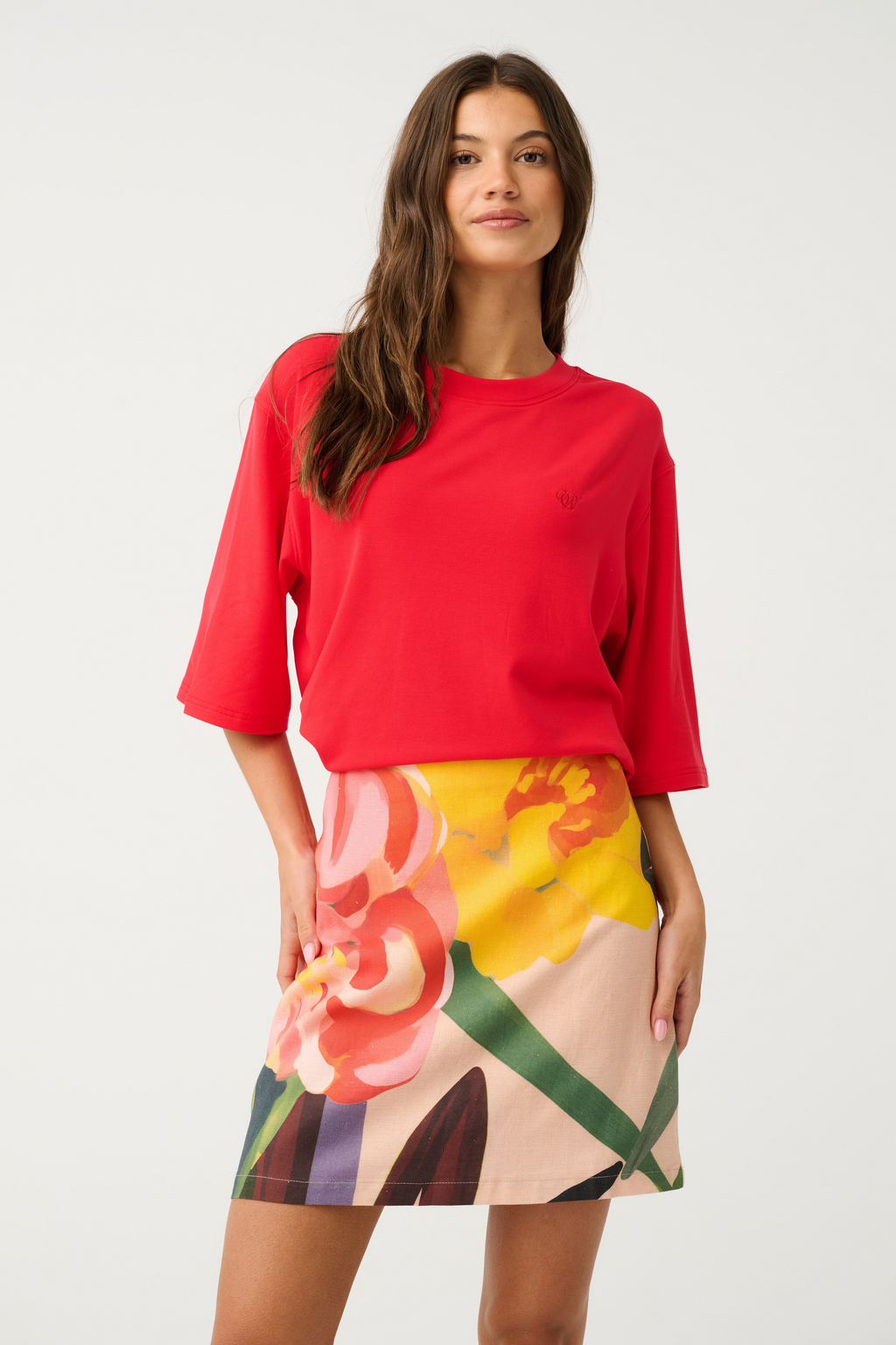 ZYLA MINI SKIRT - Tropical