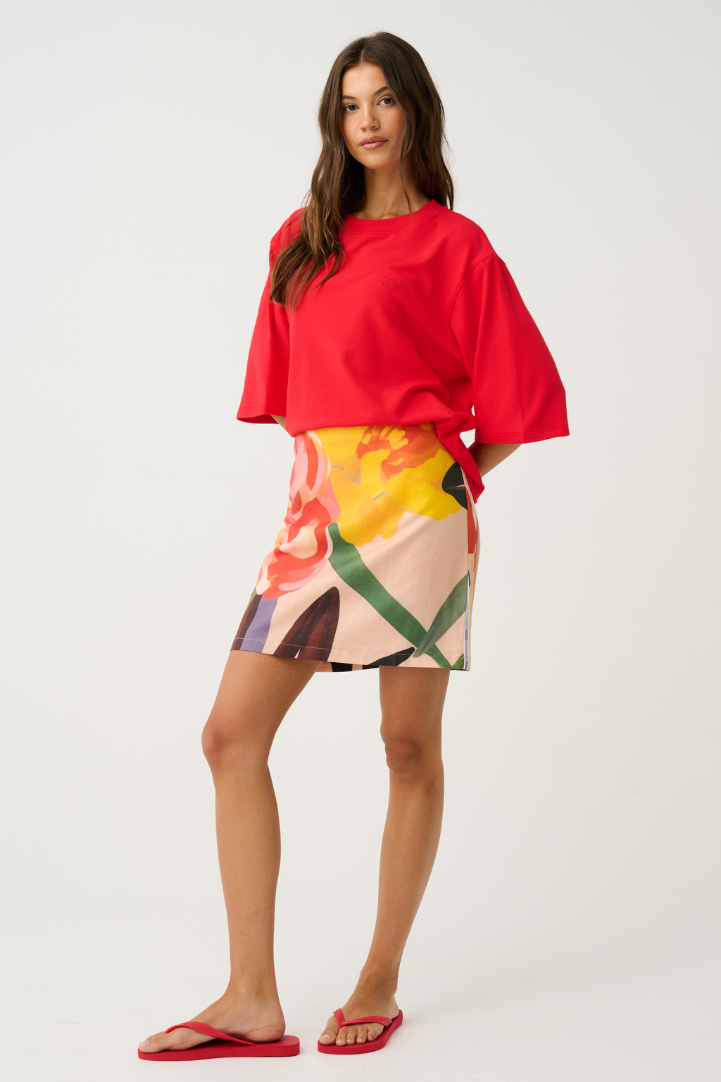 ZYLA MINI SKIRT - Tropical