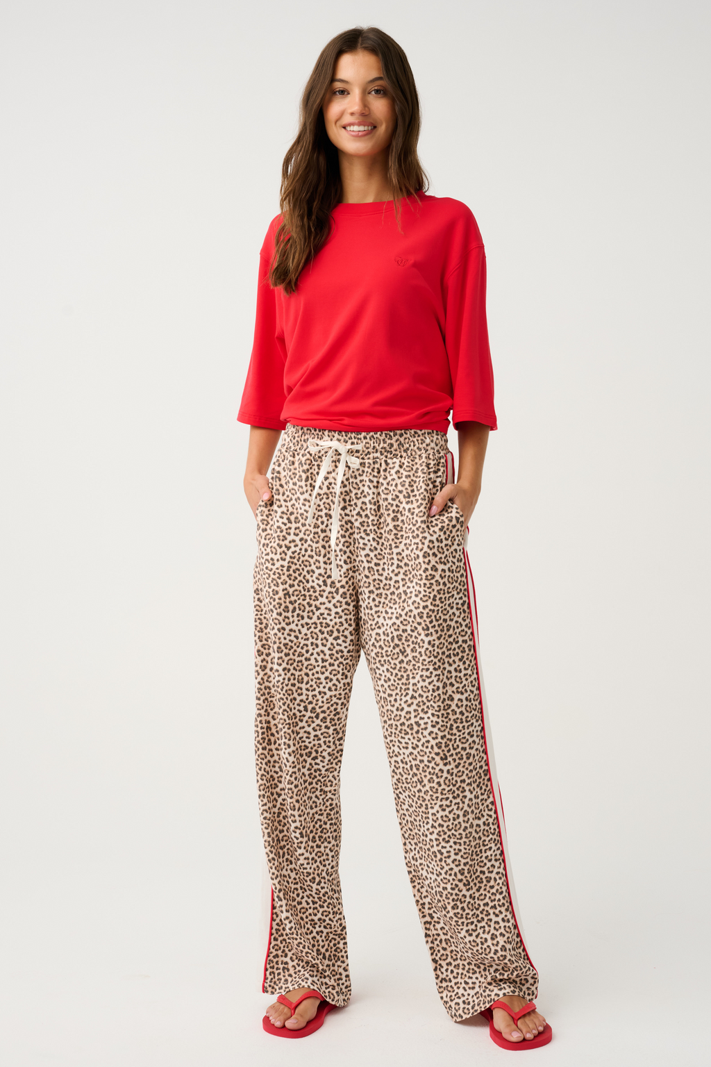 HAVANA PANT - Leopard