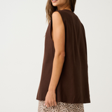 SUZIE VEST - Chocolate