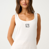 TARRAH TANK - White