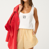 TARRAH TANK - White
